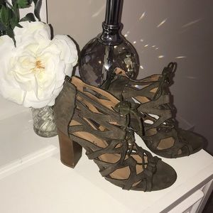 Lace up gladiator sandals